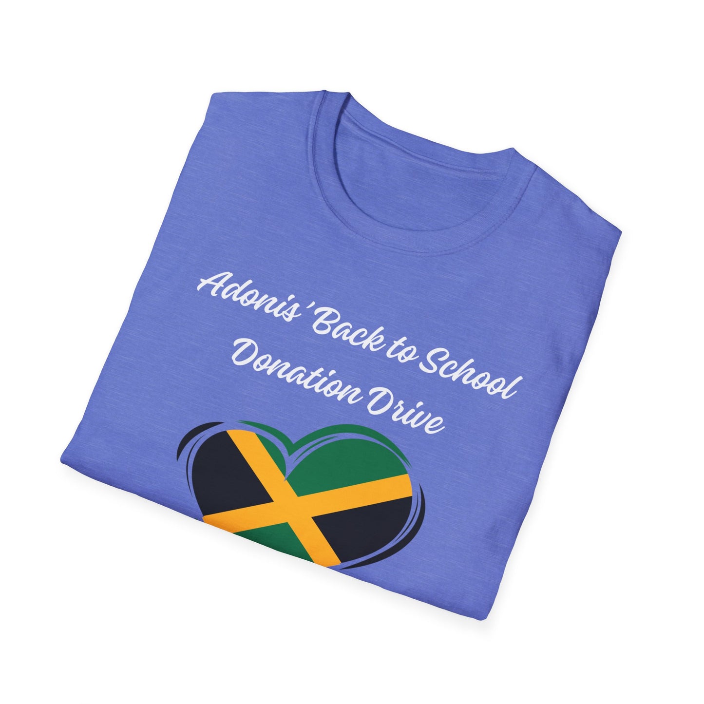 Donation Drive T-Shirt - Adonis Mission to Provide School Supplies in Jamaica