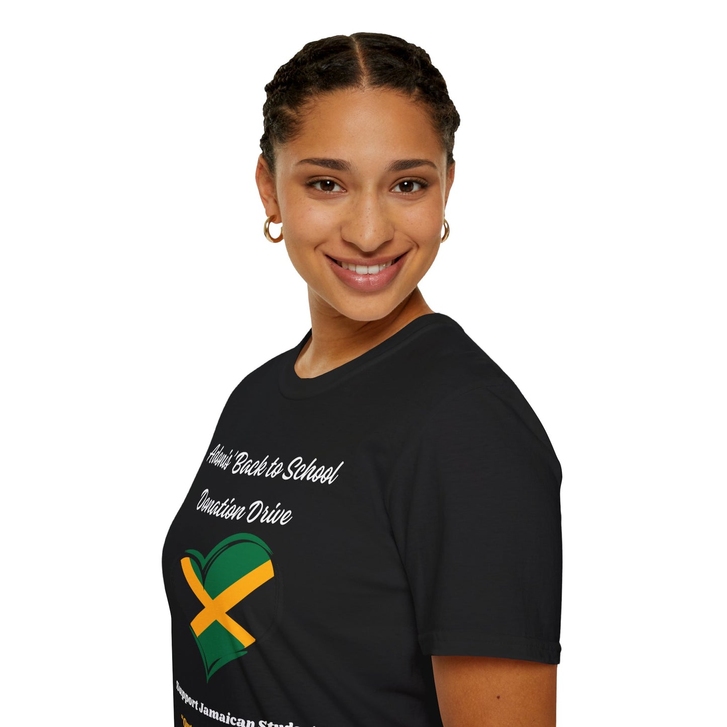 Donation Drive T-Shirt - Adonis Mission to Provide School Supplies in Jamaica