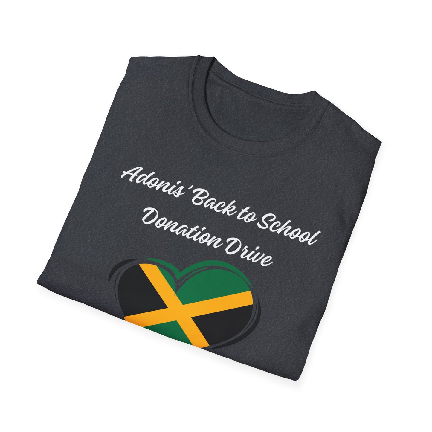 Donation Drive T-Shirt - Adonis Mission to Provide School Supplies in Jamaica