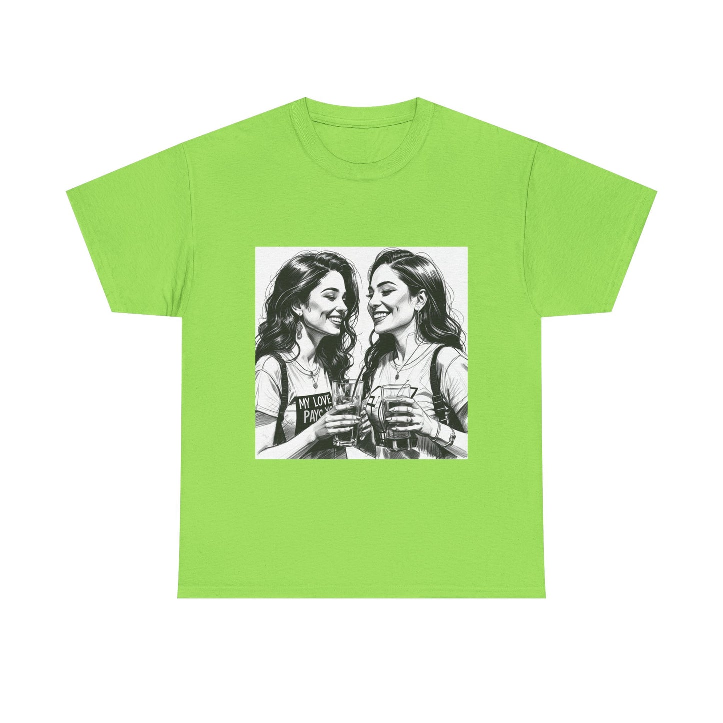Best Friend Tee Shirt for Adulting Women - My Love Pays You - Style 5