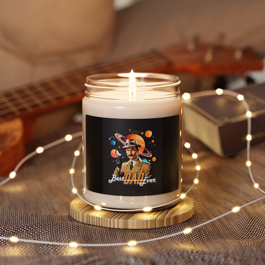 Cosmic Best Dad Ever Scented Soy Candle, Unique Gift for Dad, Home Decor, Birthday, Father's Day, Relaxation Candle