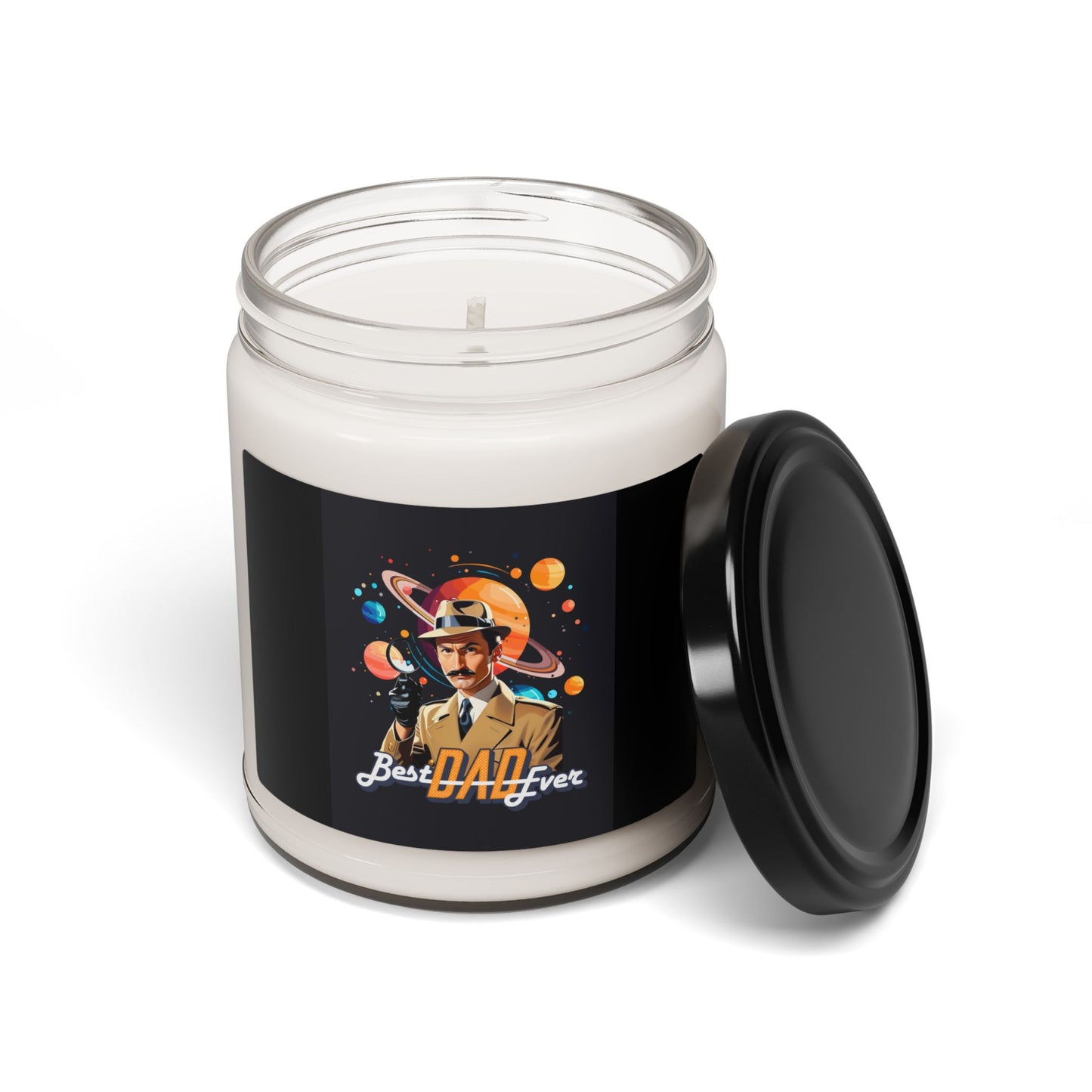 Cosmic Best Dad Ever Scented Soy Candle, Unique Gift for Dad, Home Decor, Birthday, Father's Day, Relaxation Candle